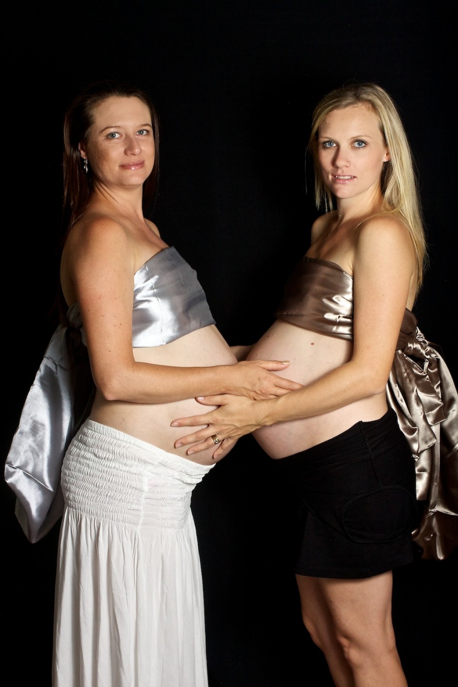 Pregnant sisters