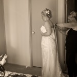wedding preparation photo