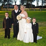 group photo of the bridal party